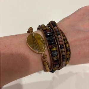 Bohemian Multi-Layered Wrap Bracelet